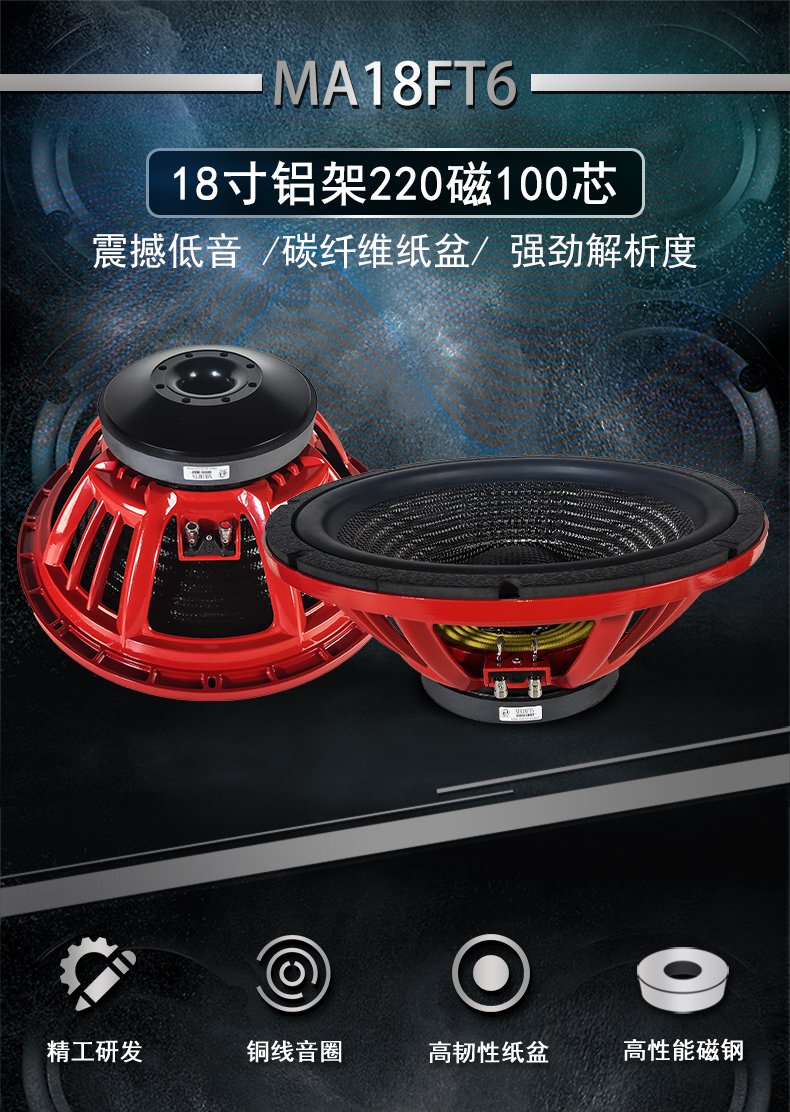 18寸低音喇叭