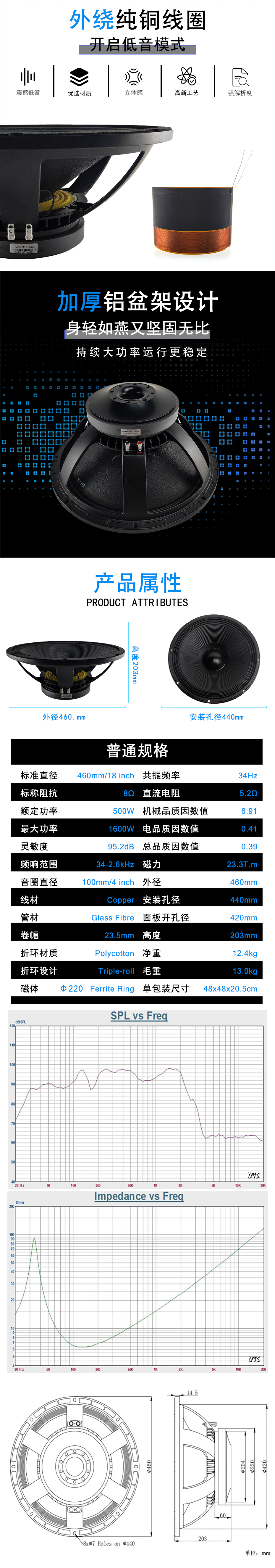 MR18TBX100娛樂高音喇叭（bā）詳情圖1