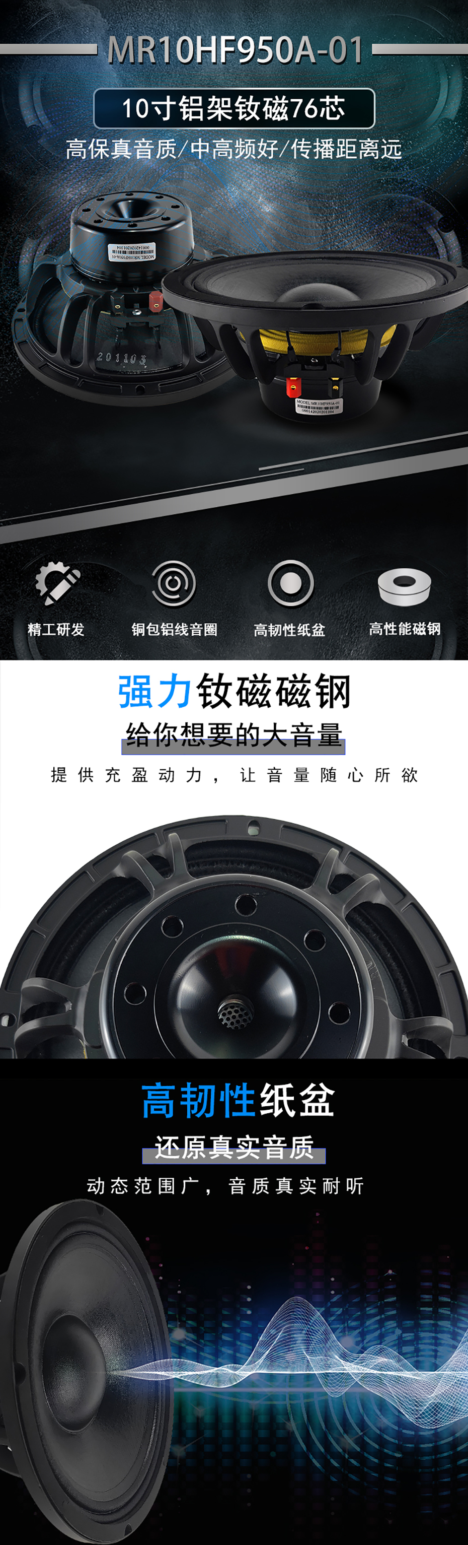 MR10HF950A戶外演（yǎn）出喇叭詳情圖