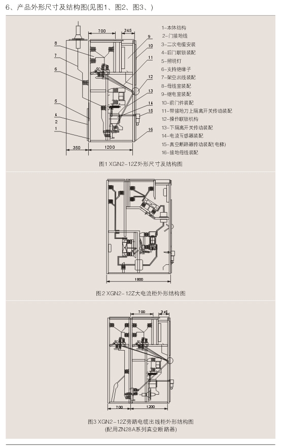 1595559596313357.jpg 00025XGN2-12(Z)箱型固定式(shì)交(jiāo)流金屬(shǔ)封閉開關設備D.jpg